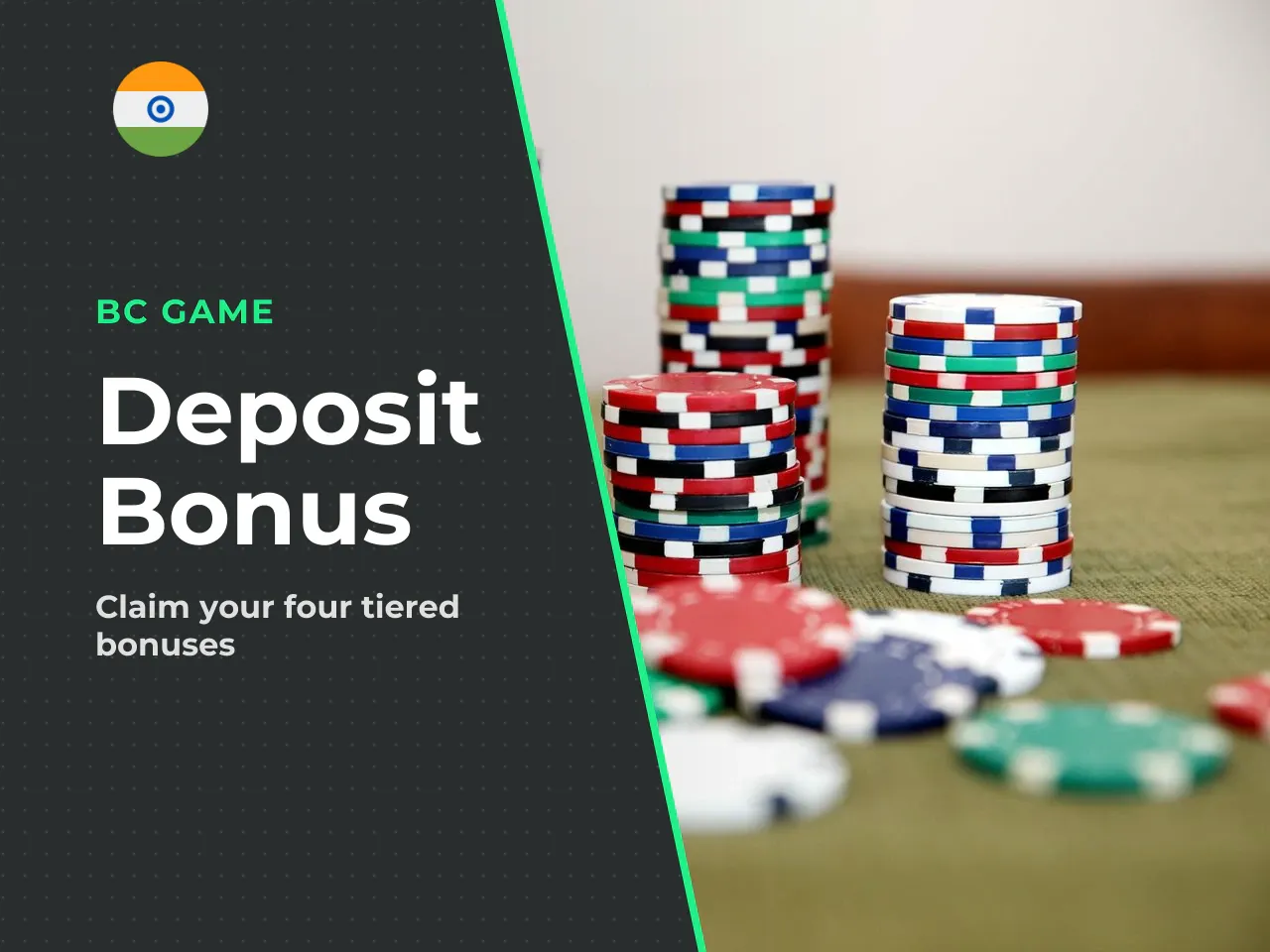 Tiered Deposit Bonuses: Exact Percentages. The BC Game platform offers a multi-deposit welcome package spread across your first four deposits: