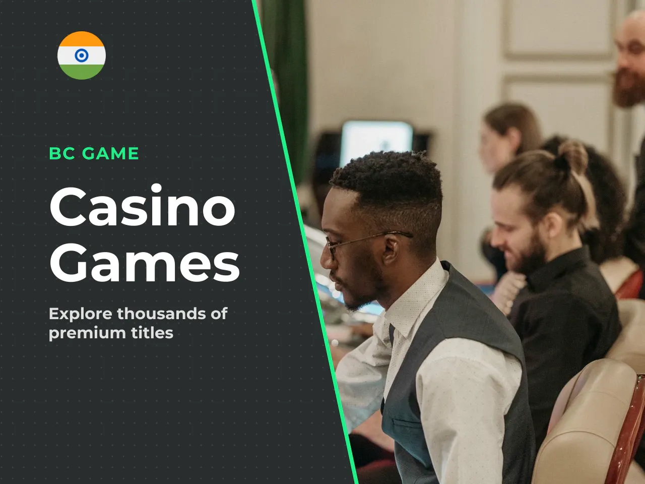 Popular Casino Sections: Slots, Crash and Live Games. BC Game's casino section hosts an extensive library sourced from 70+ game providers. Commercial reviews estimate the total catalogue at 9,000+ tit