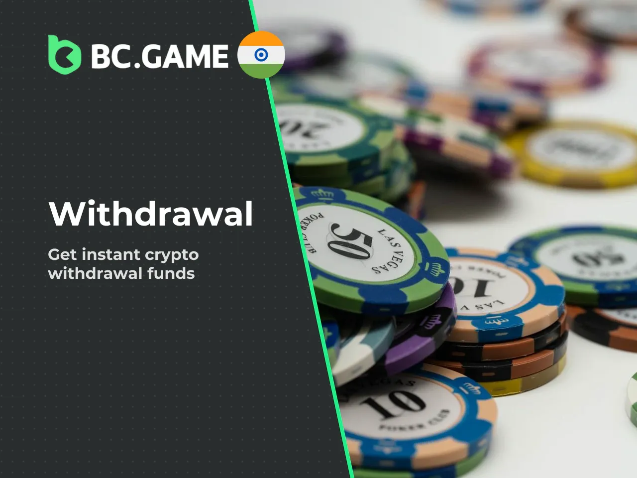 Fast-withdrawal policies mean funds can reach a player's personal wallet within minutes, especially when using stablecoins such as USDT on the TRC-20 network. This is a real advantage for Indian playe