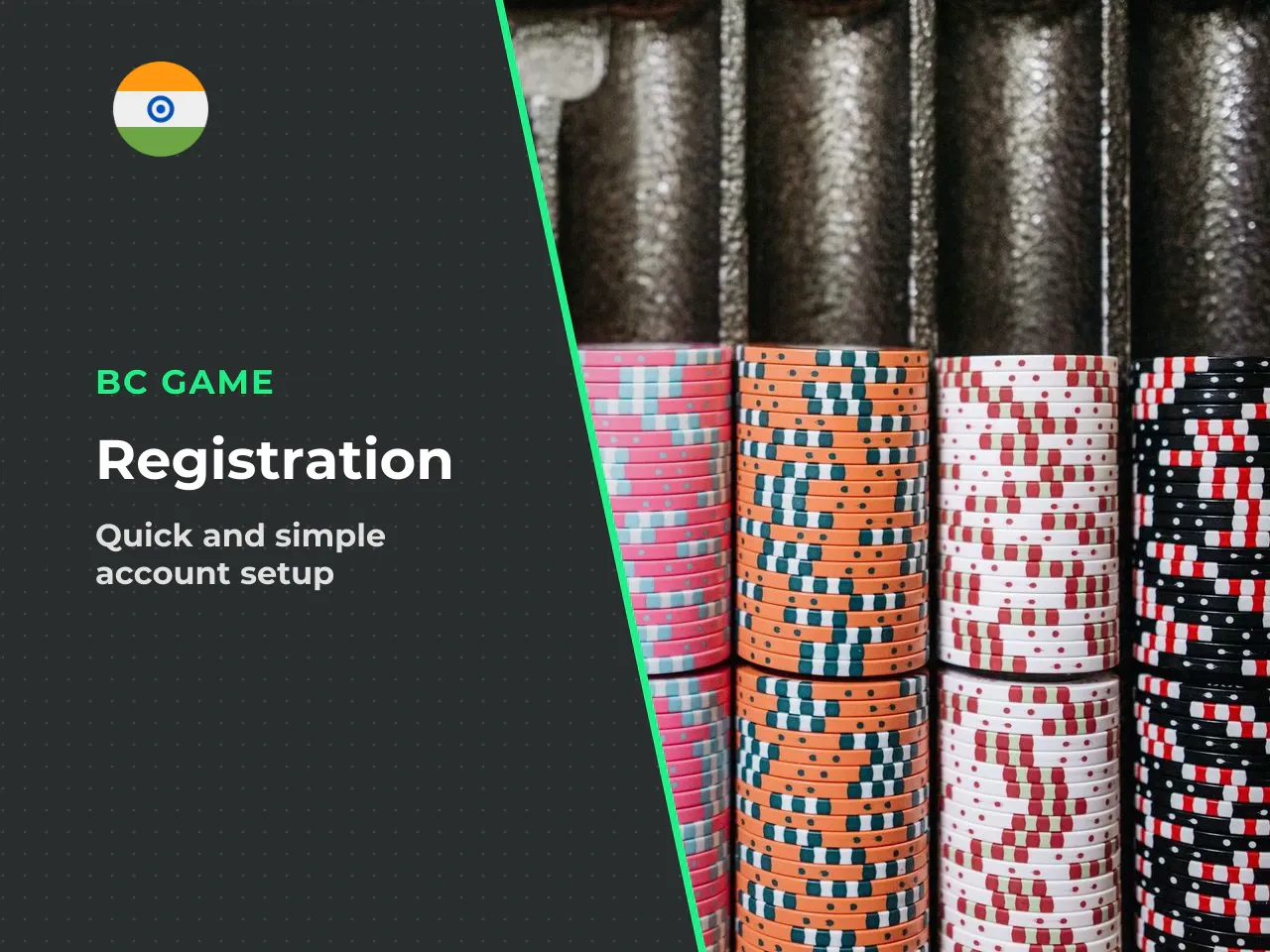 What You Need for Sign Up as a New User. The BC Game registration form asks for minimal data. Typically an email address or phone number, plus a password. Social and Web3 login options include Google,