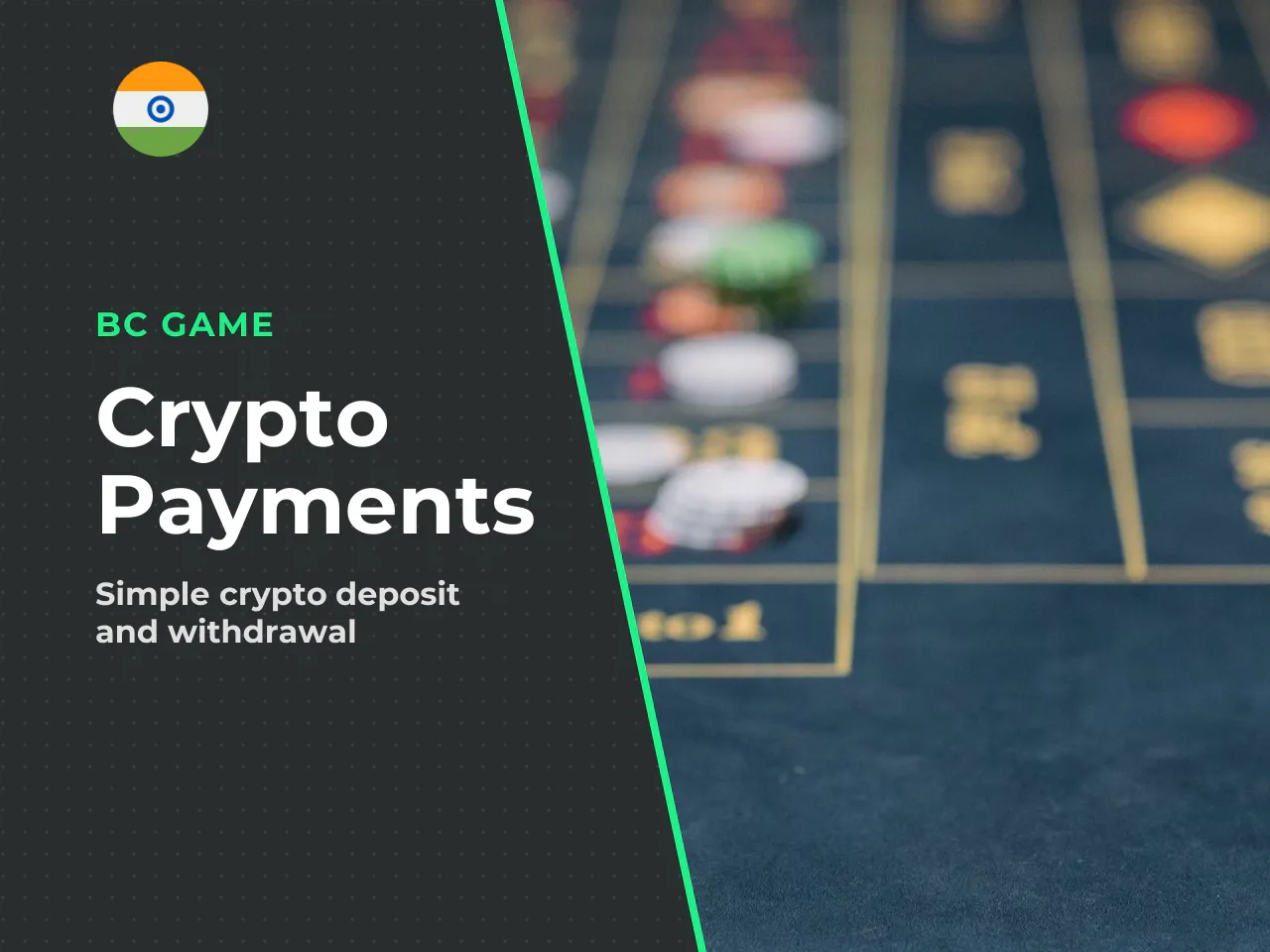 Crypto payments: how to deposit and withdraw without UPI. Because BC Game is a crypto-only platform, Indian players accustomed to UPI, Paytm, or PhonePe cannot deposit directly with rupees. Instead, y