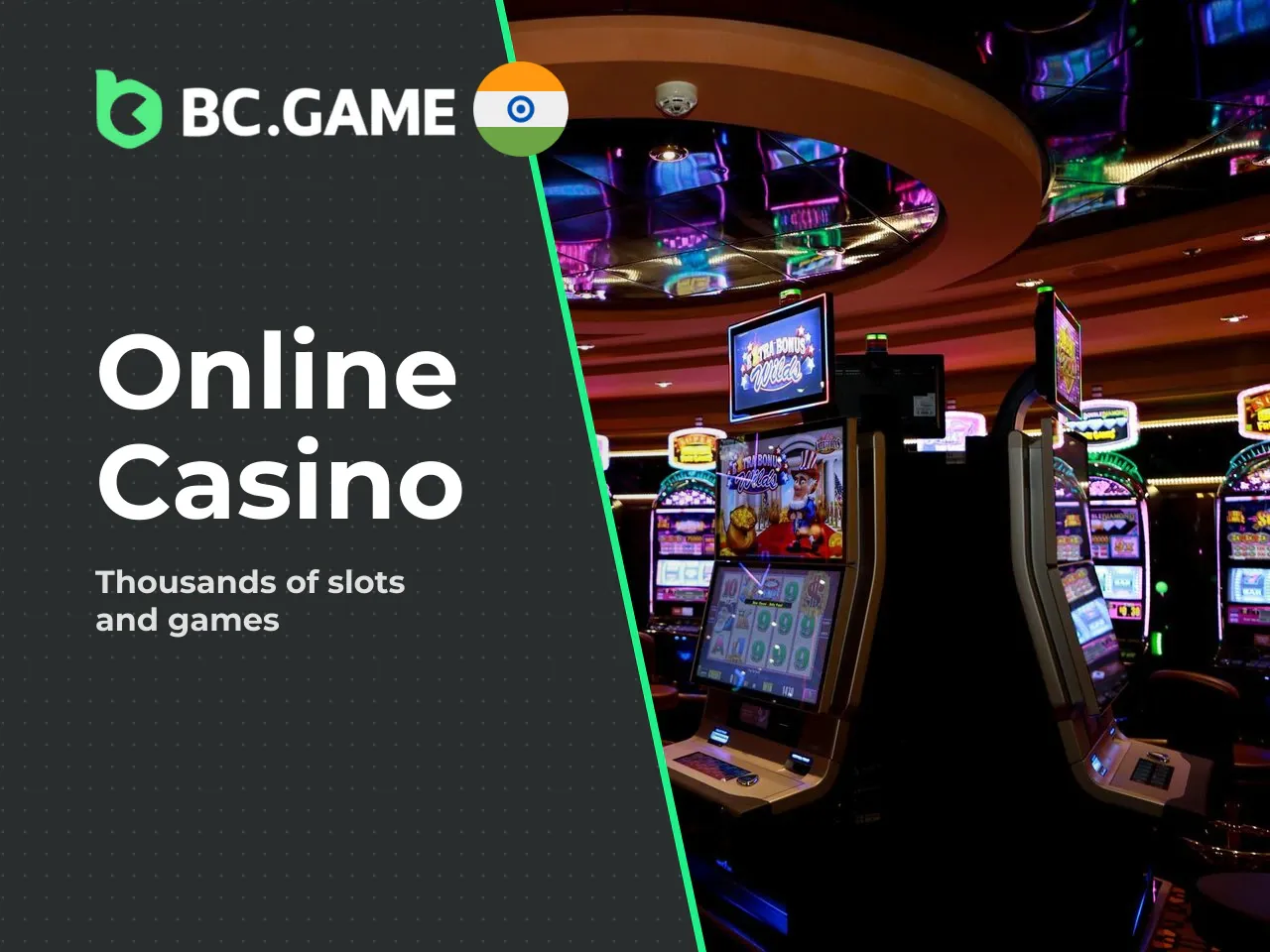 BC Game Casino, Live Casino and Casino Games. The casino section offers more than 8,000 slot titles alongside a dedicated live casino segment powered by leading providers such as Evolution and Ezugi. 