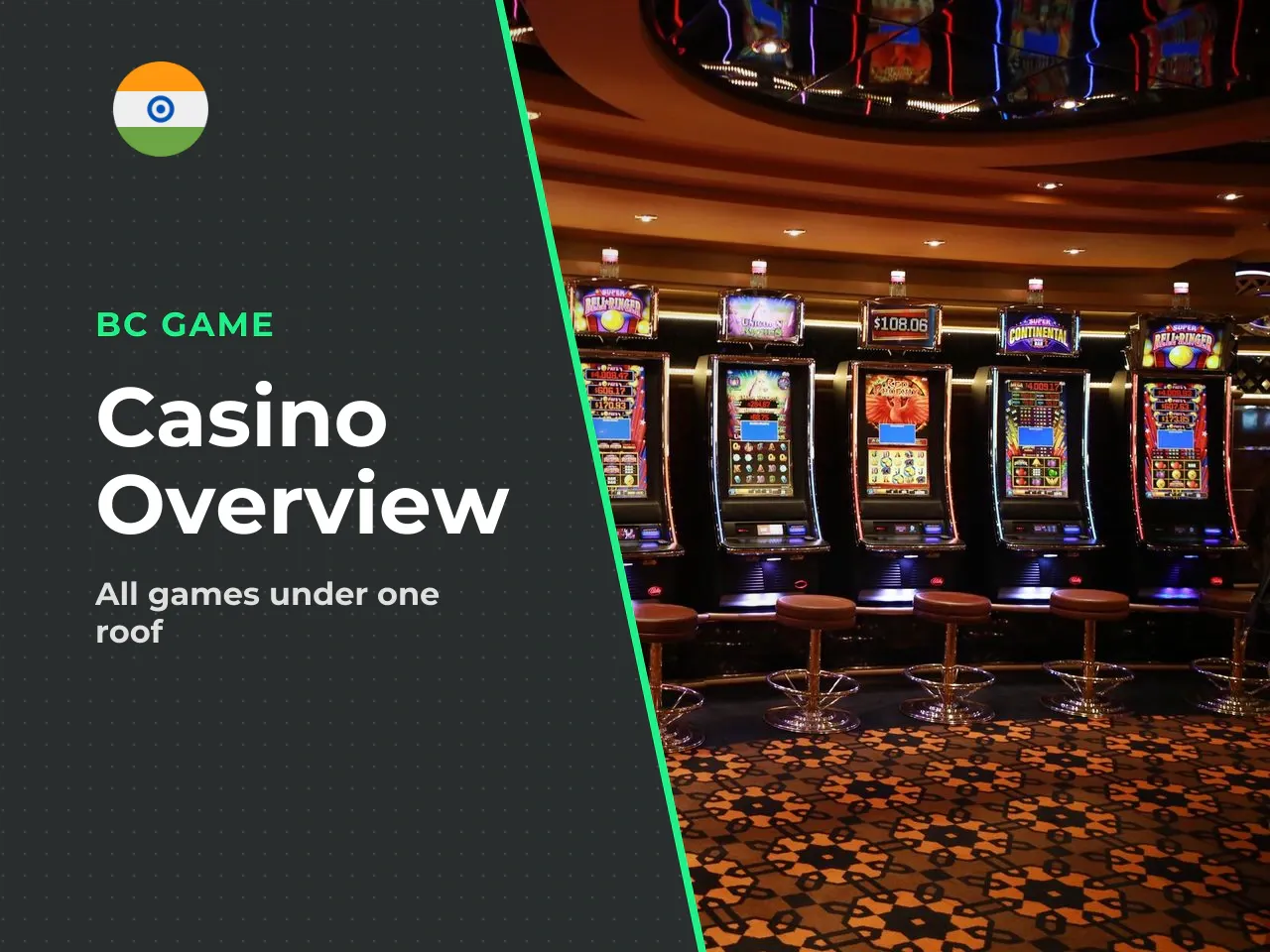 Casino Games, Live Casino and Table Games in One Account. BC Game online casino uses a single-wallet architecture. Your casino balance and sports betting balance share one account. You can switch betw