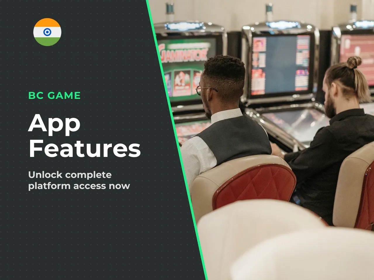 What You Can Do Inside the App. Once installed, the BC Game application opens up the full platform. Here is what you get access to: - **Casino games** with over 10,000 slots and table titles from prov